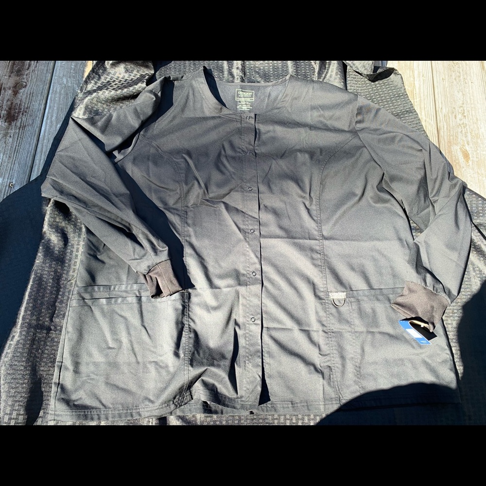 Plus Size Cherokee Scrub Jacket